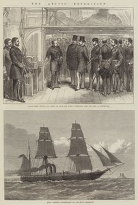 Sarkvidéki expedíció (metszet) alkotó: English School