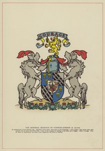 Cumming-Gordon of Altyre fegyveres csapágyai (színes litó) alkotó: English School
