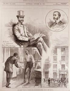 C.S. Parnell képviselő úr letartóztatása a dublini Morrison