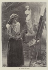 A művésztanuló (litho) alkotó: English School