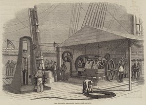 Az Atlantic Telegraph Kifizetőgép (metszet) alkotó: English School