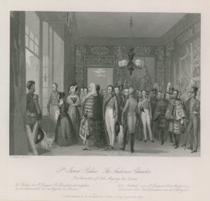 A Szent Jakab-palota közönségkamrája alkotó: English School