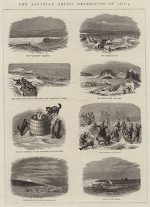 Az osztrák sarkvidéki expedíció 1872-4 (metszet) alkotó: English School