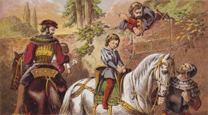 A csajok az erdőben (színes litó) alkotó: English School