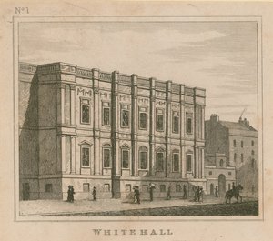 A bankettház, Whitehall alkotó: English School