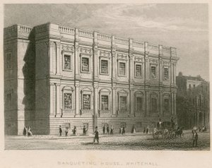 A bankettház, Whitehall alkotó: English School