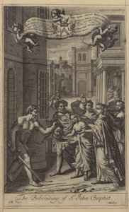 Keresztelő Szent János lefejezése alkotó: English School