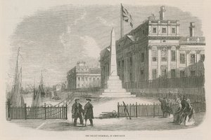 A Bellot-emlékmű Greenwichben, Londonban alkotó: English School