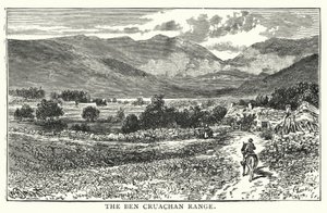 A Ben Cruachan-hegység (metszet) alkotó: English School