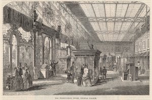 A birminghami udvar, a Crystal Palace alkotó: English School