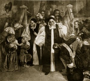 A püspökök a felmentés után távoznak alkotó: English School