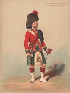 The Black Watch, Royal Highlanders, Tiszt, Review Order alkotó: English School