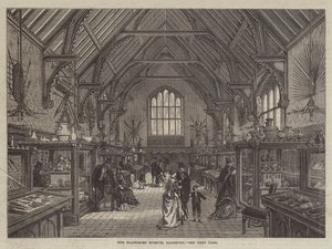 A Blackmore Múzeum, Salisbury (metszet) alkotó: English School