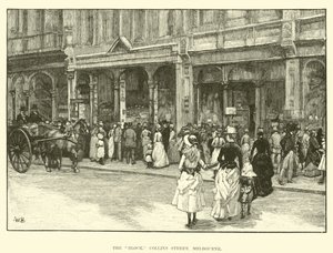 The Block, Collins Street, Melbourne alkotó: English School