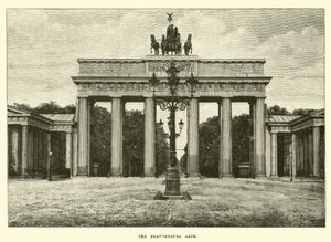 A Brandenburgi kapu alkotó: English School