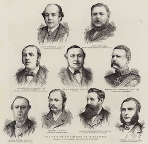 A Manchesteri Brit Szövetség (metszet) alkotó: English School