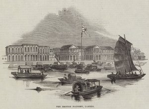 The British Factory, Canton (metszet) alkotó: English School