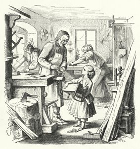 Az összetört bölcső (metszet) alkotó: English School