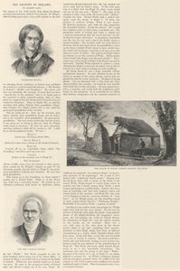 The Brontes Írországban (metszet) alkotó: English School