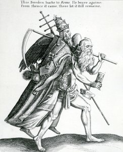 A teher visszakerül Rómába? 1641 körül alkotó: English School