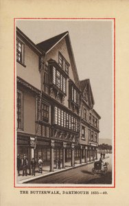 The Butterwalk, Dartmouth alkotó: English School