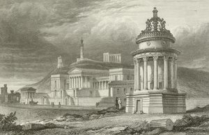 A Calton Hill, Edinburgh alkotó: English School