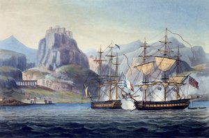 A Var elfogása, HMS Belle Poule Korfunál, 1809, The Naval Chronology of Great Britain, J. Ralfe
