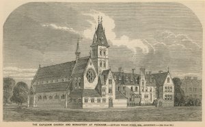 A kapucinus templom és kolostor Peckhamban alkotó: English School