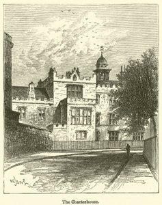 The Charterhouse (metszet) alkotó: English School