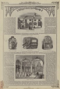 A Charterhouse, 1843 alkotó: English School