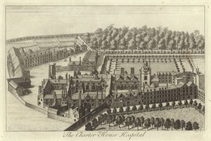 A Charterhouse Kórház, London alkotó: English School