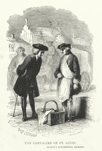 A Szent Lajos lovagja (metszet) alkotó: English School