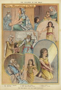 A Biblia gyermekei: A szolgáló gyermek (chromolitho) alkotó: English School