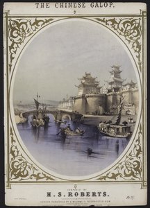 A kínai galopp, H S Roberts alkotó: English School
