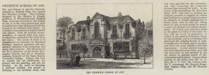 A Chiswick Művészeti Iskola (metszet) alkotó: English School