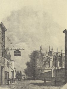 A Christopher Inn stb. (mélynyomás) alkotó: English School