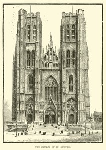 A Szent Gudule templom alkotó: English School