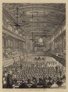 A városi templom, Holborn-viadukt (metszet) alkotó: English School