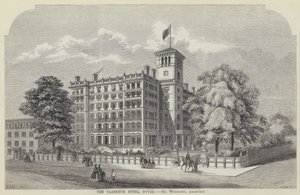 The Clarence Hotel, Dover (metszet) alkotó: English School