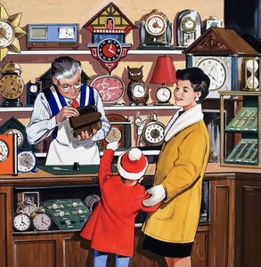 Az órajavító alkotó: English School