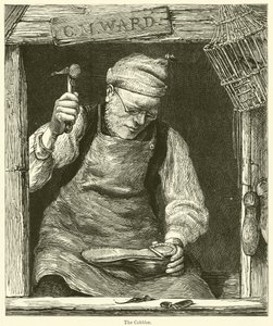 A suszter (metszet) alkotó: English School