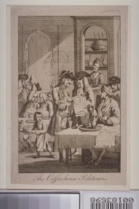 A kávéházi politikusok, 1772 alkotó: English School