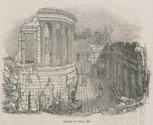 A Colosseum - Vesta temploma alkotó: English School