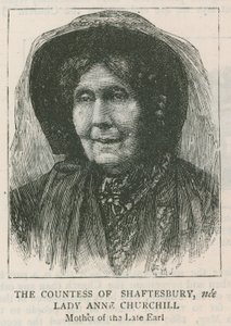 Shaftesbury grófnője, szül. Lady Anne Churchill alkotó: English School