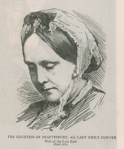 Shaftesbury grófnője, szül. Lady Emily Cowper alkotó: English School