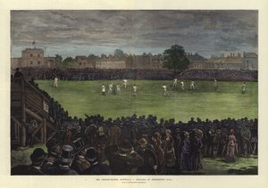 Cricket Match, Ausztrália–Anglia, Kennington Oval