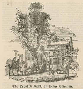 The Crooked Billet a Penge Commonon, Londonban alkotó: English School