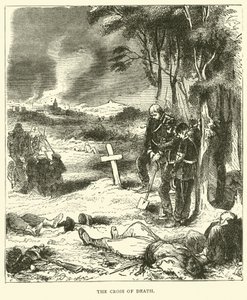 Halálkereszt, 1870. szeptember alkotó: English School