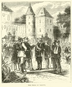 A vitézség keresztje, 1870. szeptember alkotó: English School