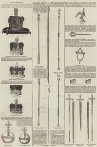 A koronaékszerek (metszet) alkotó: English School